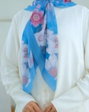 Square Hijab AZALEA 110x110 in Celadon