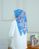 Square Hijab AZALEA 110x110 in Celadon