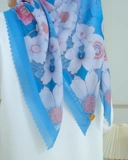 Square Hijab AZALEA 110x110 in Celadon
