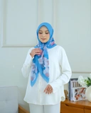 Square Hijab AZALEA 110x110 in Celadon