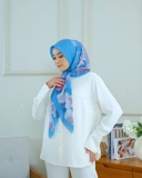 Square Hijab AZALEA 110x110 in Celadon