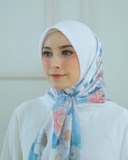 Square Hijab AZALEA 110x110 in Cream