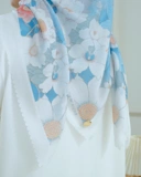 Square Hijab AZALEA 110x110 in Cream