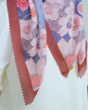 Square Hijab AZALEA 110x110 in Currant