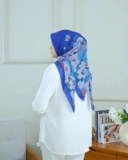 Square Hijab AZALEA 110x110 in Navy