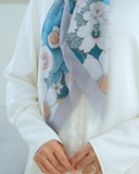 Square Hijab AZALEA 110x110 in Umber