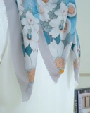 Square Hijab AZALEA 110x110 in Umber