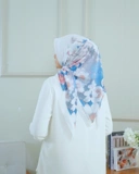 Square Hijab AZALEA 110x110 in White