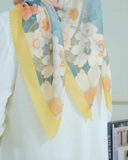 Square Hijab AZALEA 110x110 in Yellow
