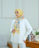 Square Hijab AZALEA 110x110 in Yellow