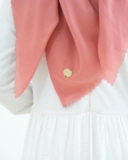 Plain Hijab VOAL ULTIMATE TWILIGHT in Baby Peach