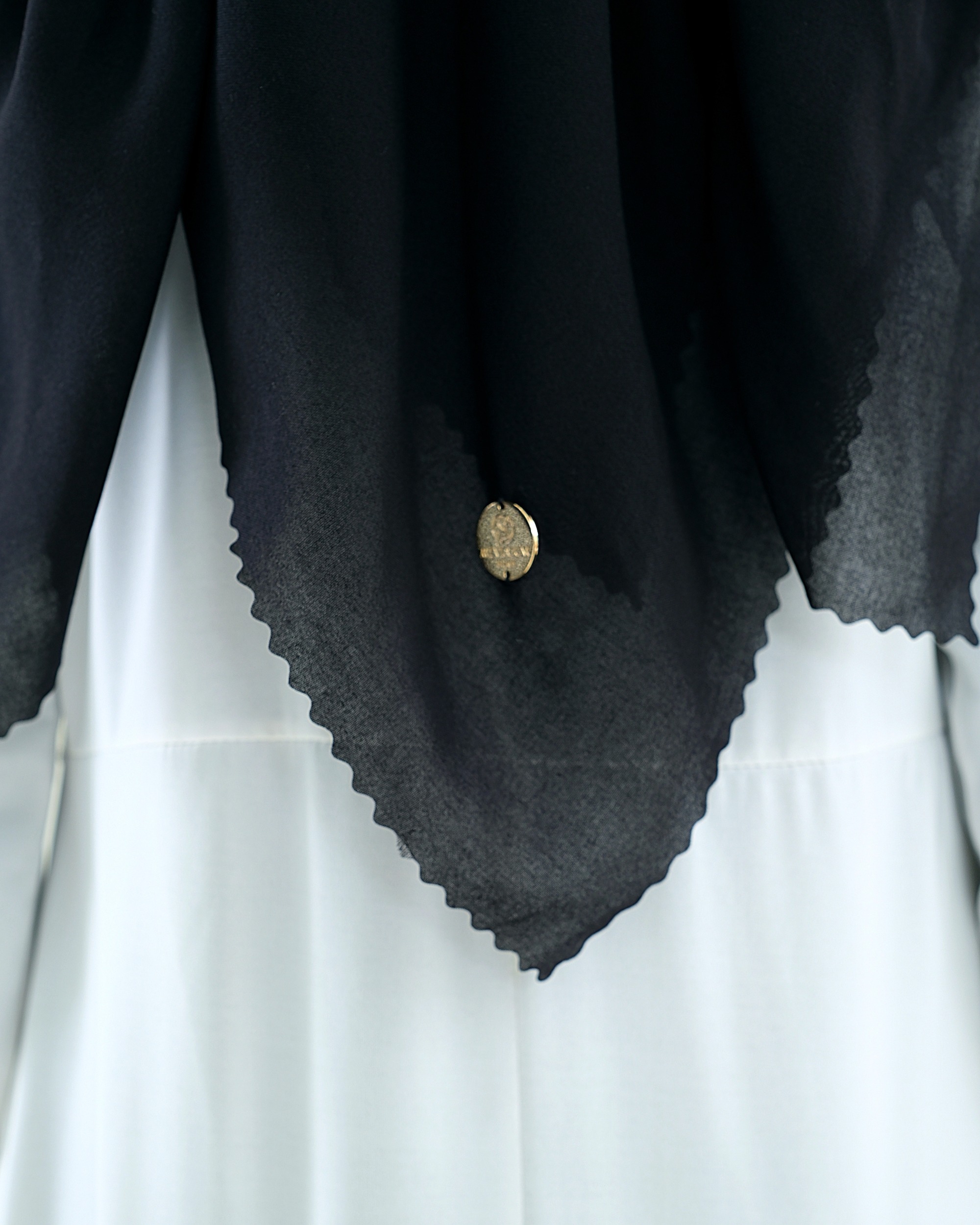 Plain Hijab VOAL ULTRAFINE in Black