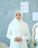 Plain Hijab VOAL PARIS PREMIUM in Canary Green