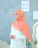 Plain Hijab VOAL PARIS PREMIUM in Coral Haze