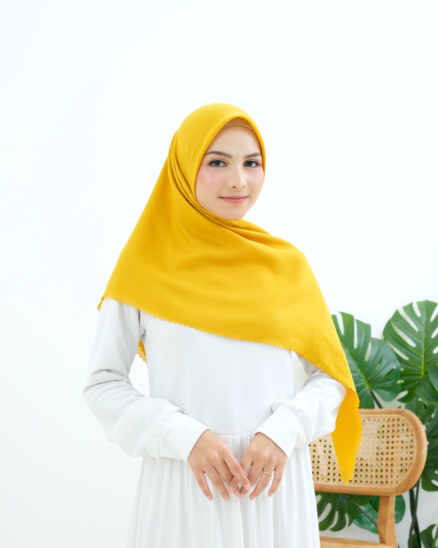 Plain Hijab VOAL ULTIMATE TWILIGHT in Golden Dew