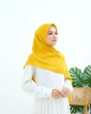 Plain Hijab VOAL ULTIMATE TWILIGHT in Golden Dew