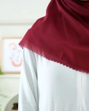 Plain Hijab VOAL ULTRAFINE in Heart
