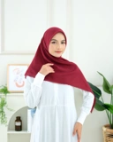 Plain Hijab VOAL ULTRAFINE in Heart