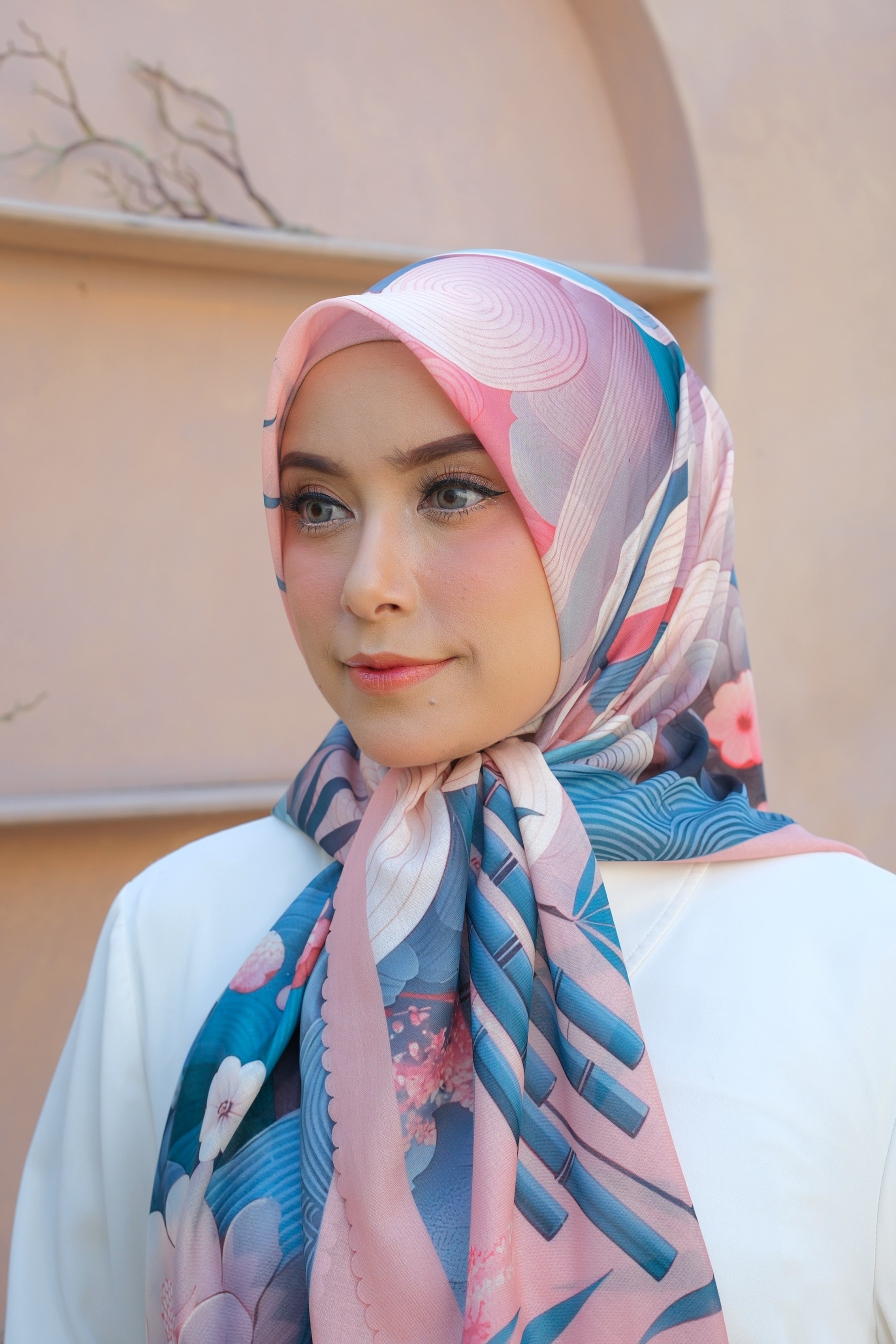 Square Hijab NIWA 110x110 in Hinode