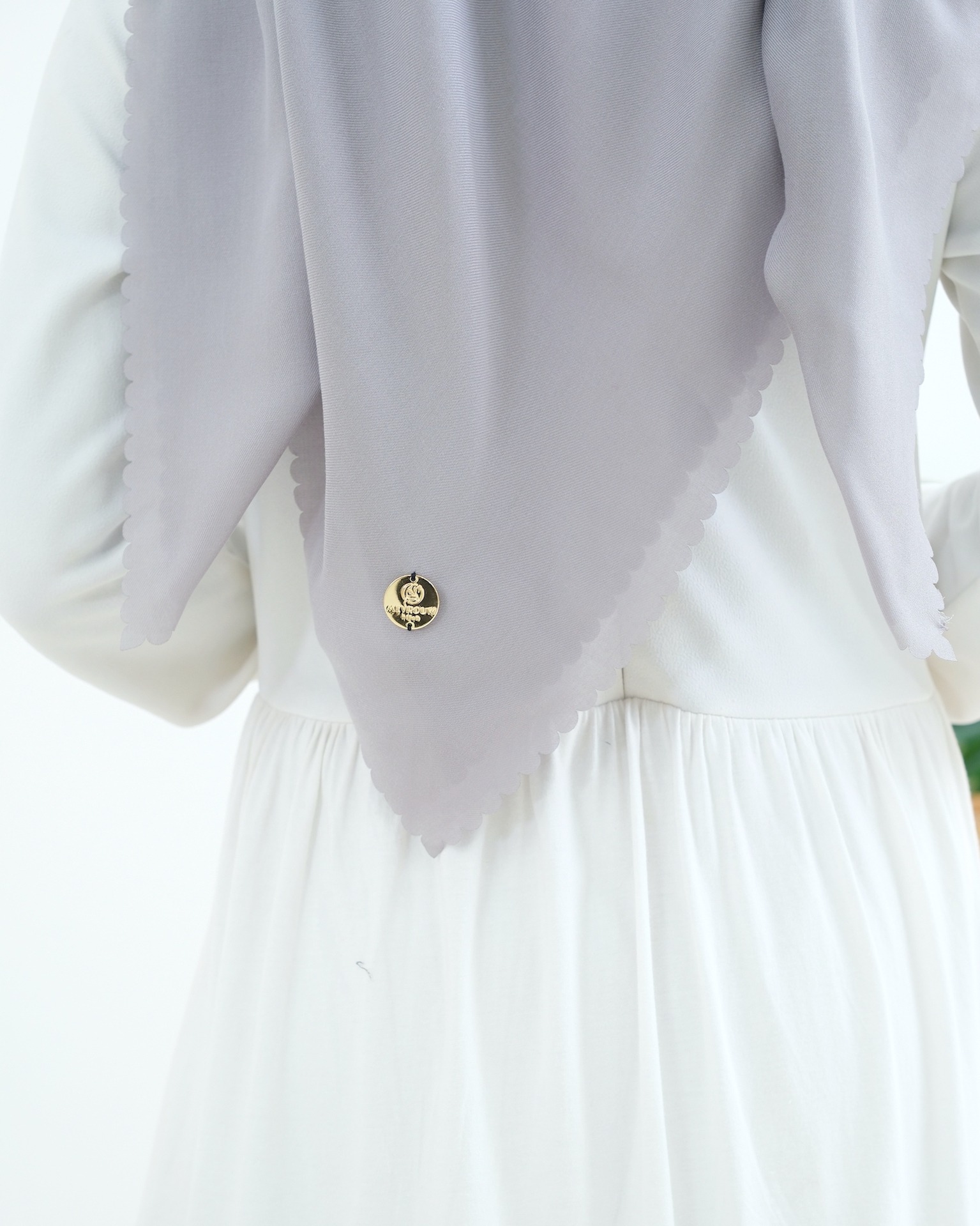 Plain Hijab VOAL ULTIMATE TWILIGHT in Iceberg