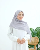 Plain Hijab VOAL ULTIMATE TWILIGHT in Iceberg