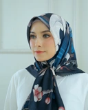 Square Hijab THE ZEN 110x110 in Kuro