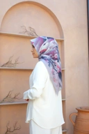 Square Hijab NIWA 110x110 in Lilac