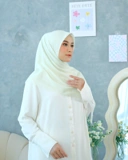 Plain Hijab VOAL ULTRAFINE in Lime Green