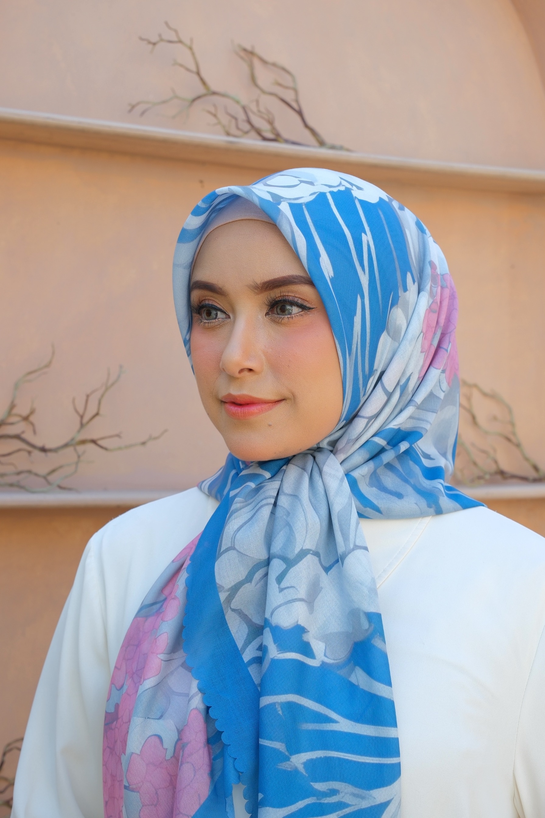Square Hijab OCEAN 110x110 in Manta