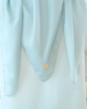 Plain Hijab VOAL PARIS PREMIUM in Milky Green