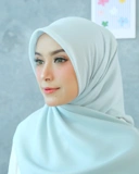 Plain Hijab VOAL PARIS PREMIUM in Milky Green
