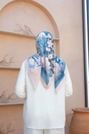 Square Hijab NIWA 110x110 in Momo
