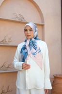 Square Hijab NIWA 110x110 in Momo