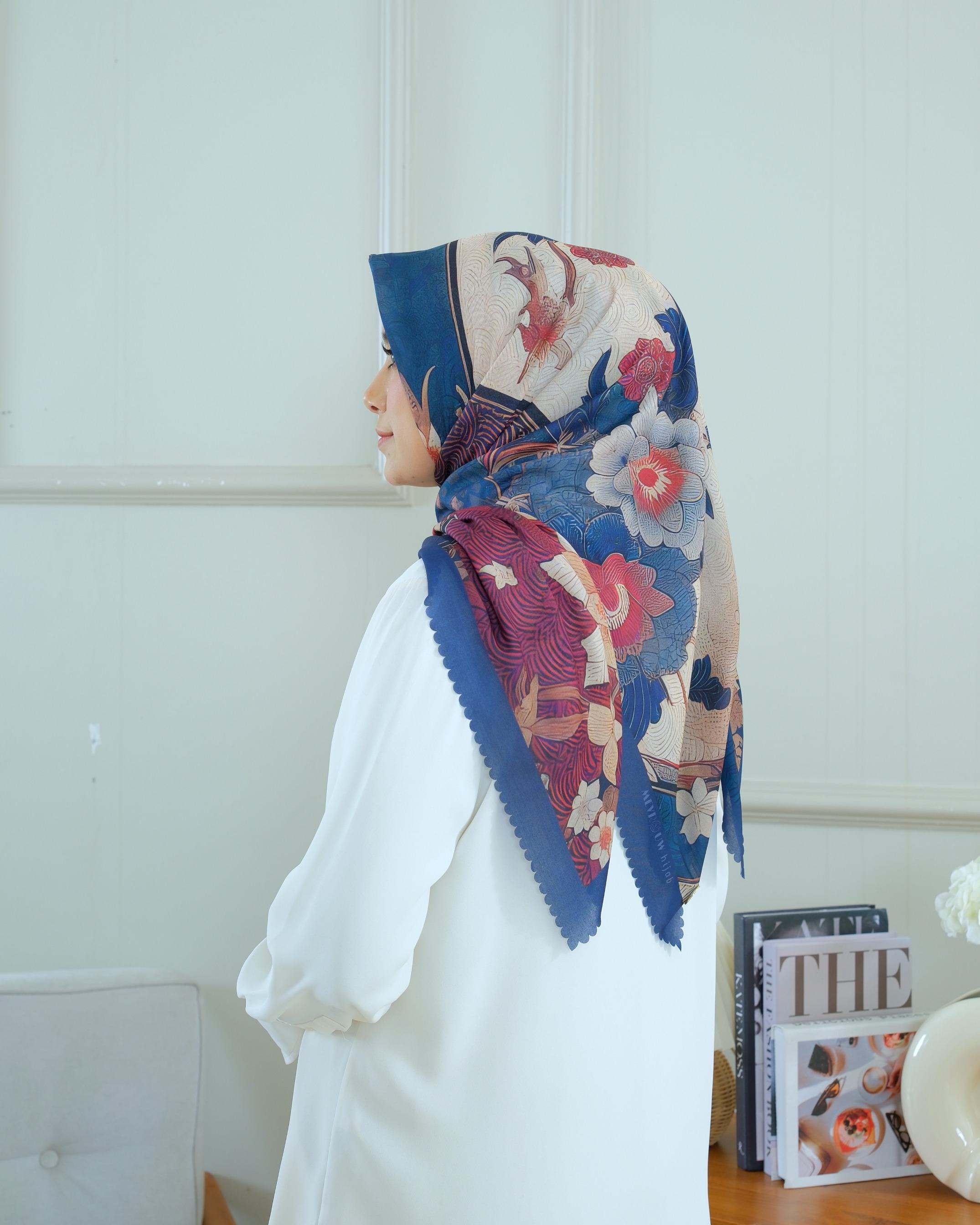 Square Hijab THE ZEN 110x110 in Ni Ao