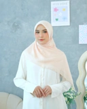 Plain Hijab VOAL PARIS PREMIUM in Nude