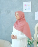 Plain Hijab VOAL PARIS PREMIUM in Old Rose