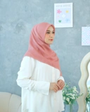 Plain Hijab VOAL PARIS PREMIUM in Old Rose