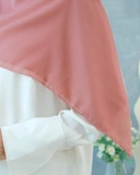 Plain Hijab VOAL PARIS PREMIUM in Old Rose