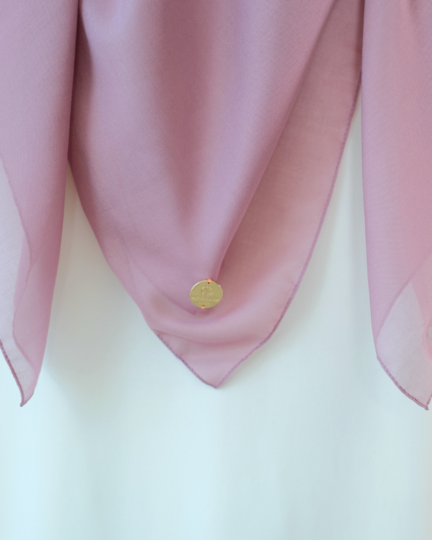 Plain Hijab VOAL PARIS PREMIUM in Purple