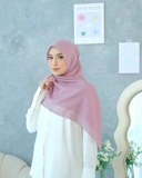 Plain Hijab VOAL PARIS PREMIUM in Purple