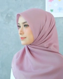 Plain Hijab VOAL PARIS PREMIUM in Purple
