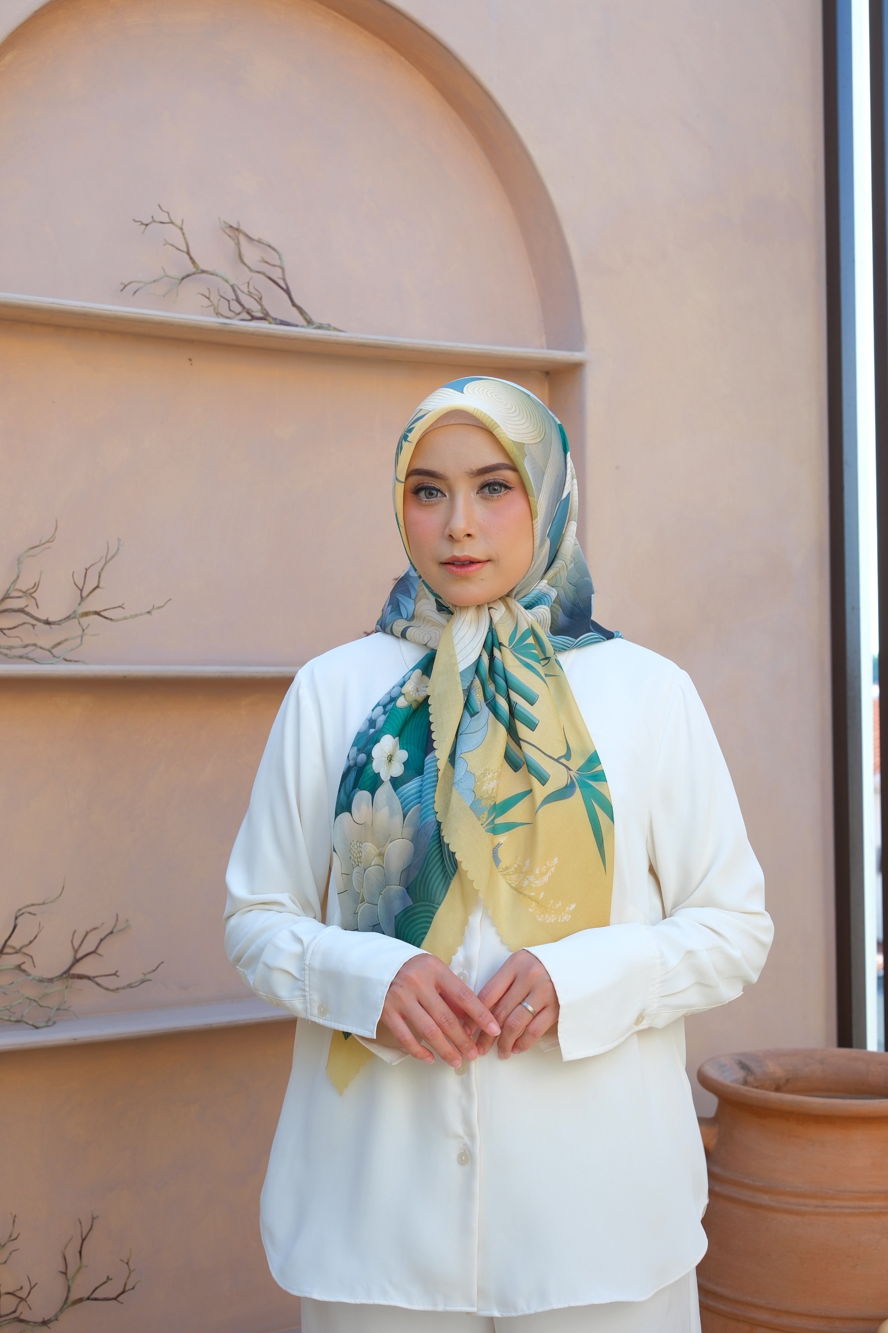 Square Hijab NIWA 110x110 in Remon