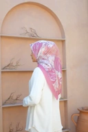 Square Hijab OCEAN 110x110 in Sponge