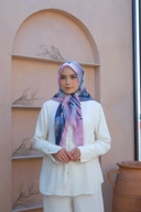 Square Hijab NIWA 110x110 in Sumire