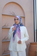 Square Hijab NIWA 110x110 in Sumire