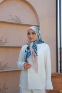 Square Hijab NIWA 110x110 in Toffee
