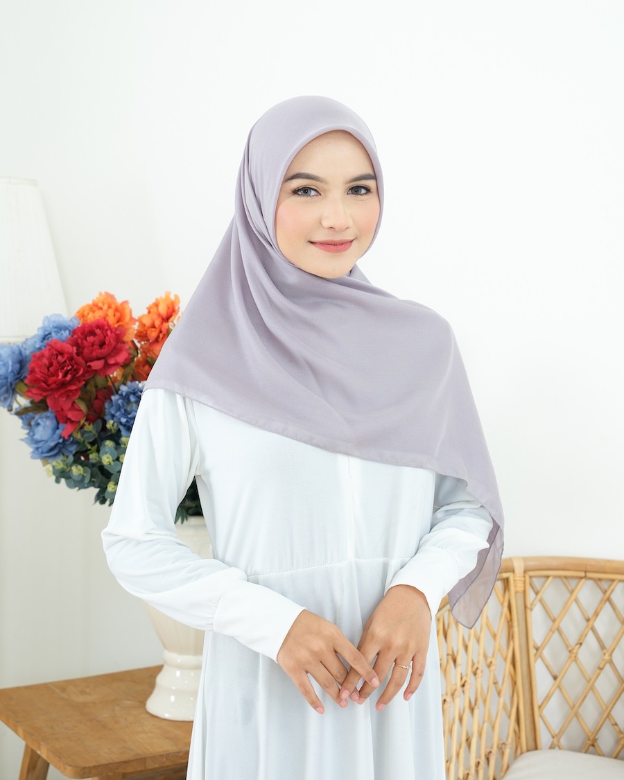 Plain Hijab VOAL PARIS PREMIUM in String