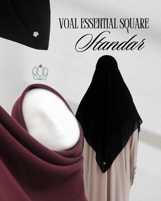 Image of PO Voal Essential Square STANDAR (± 120x120 cm)