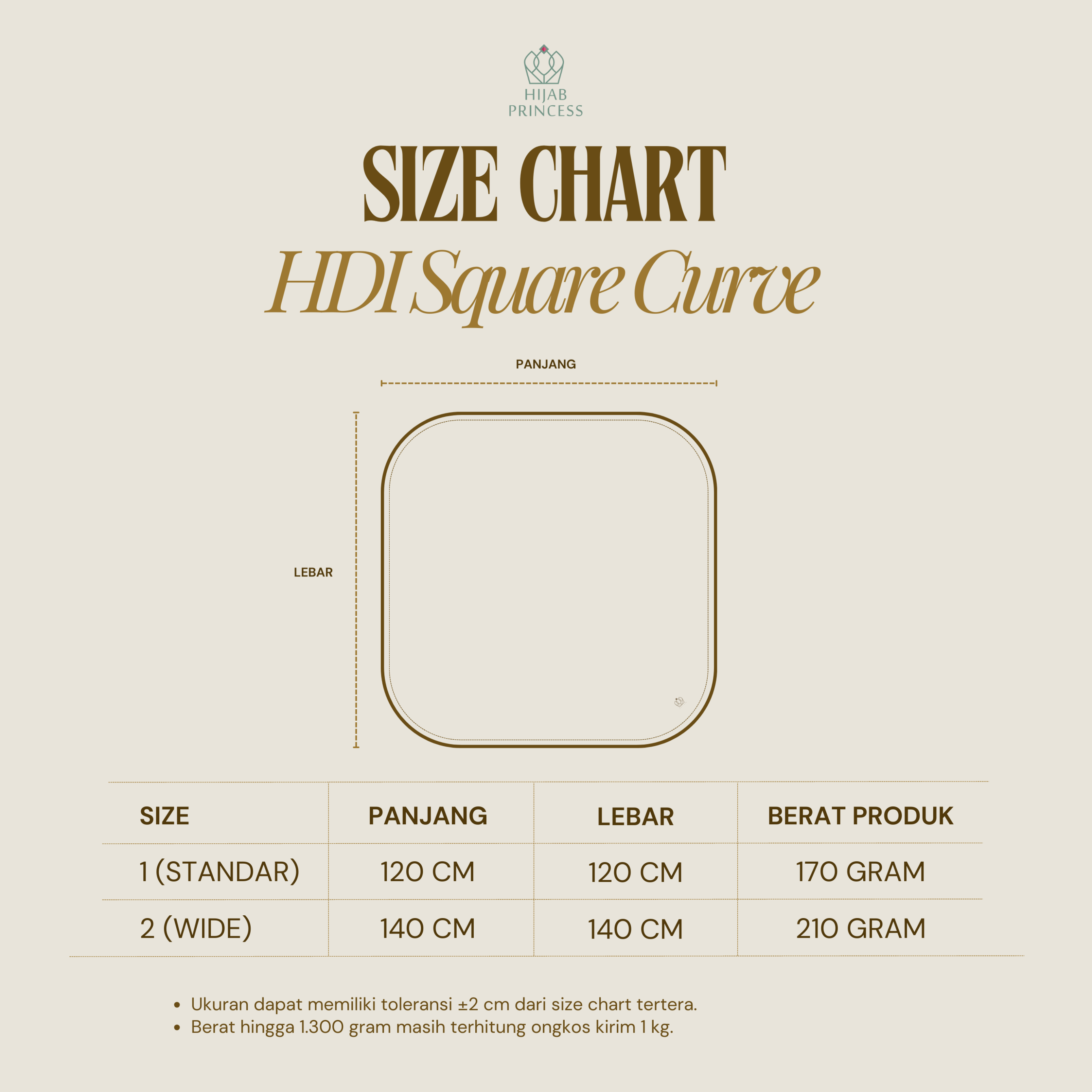 HDI Curve Square WIDE