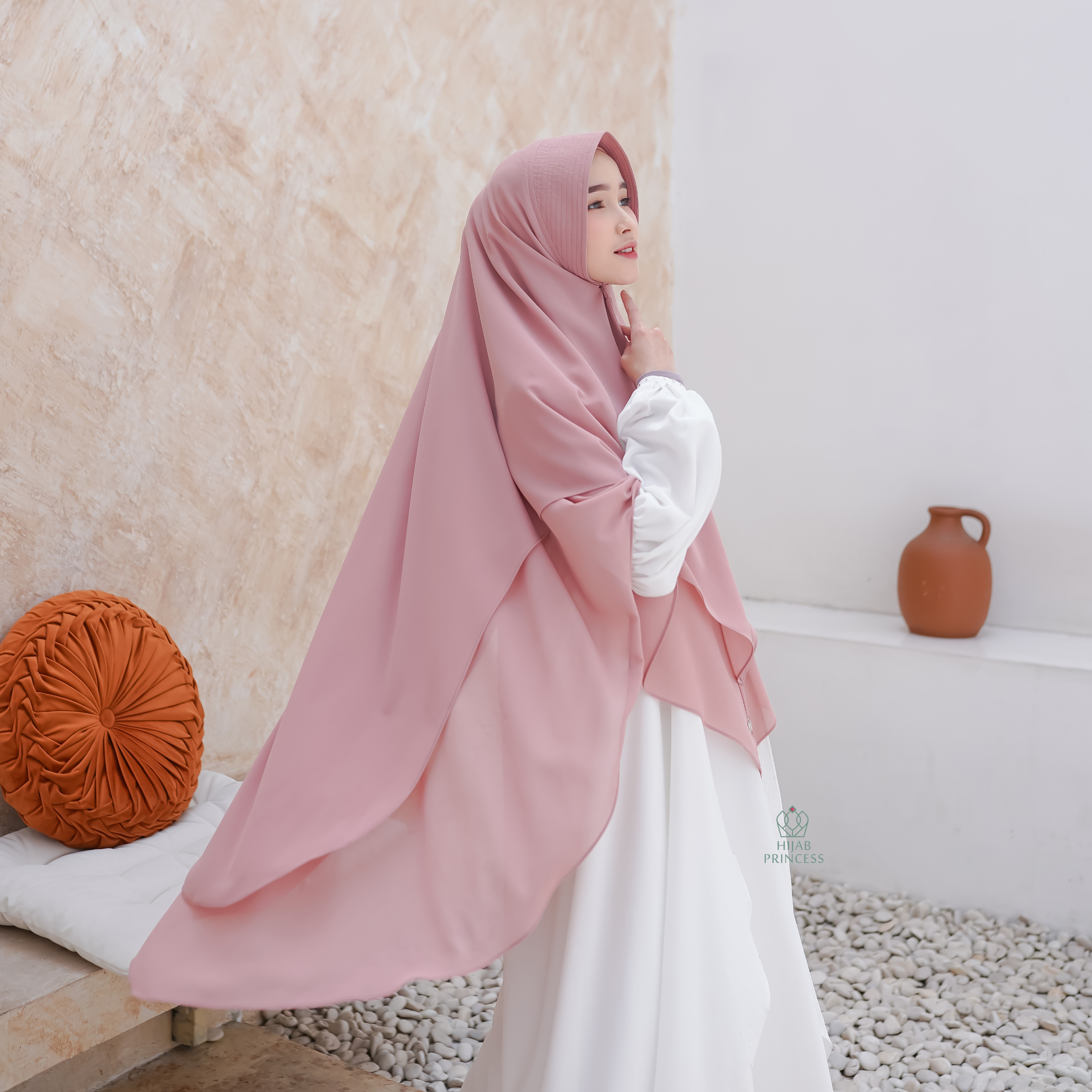 Jazmine Khimar | Size M & L